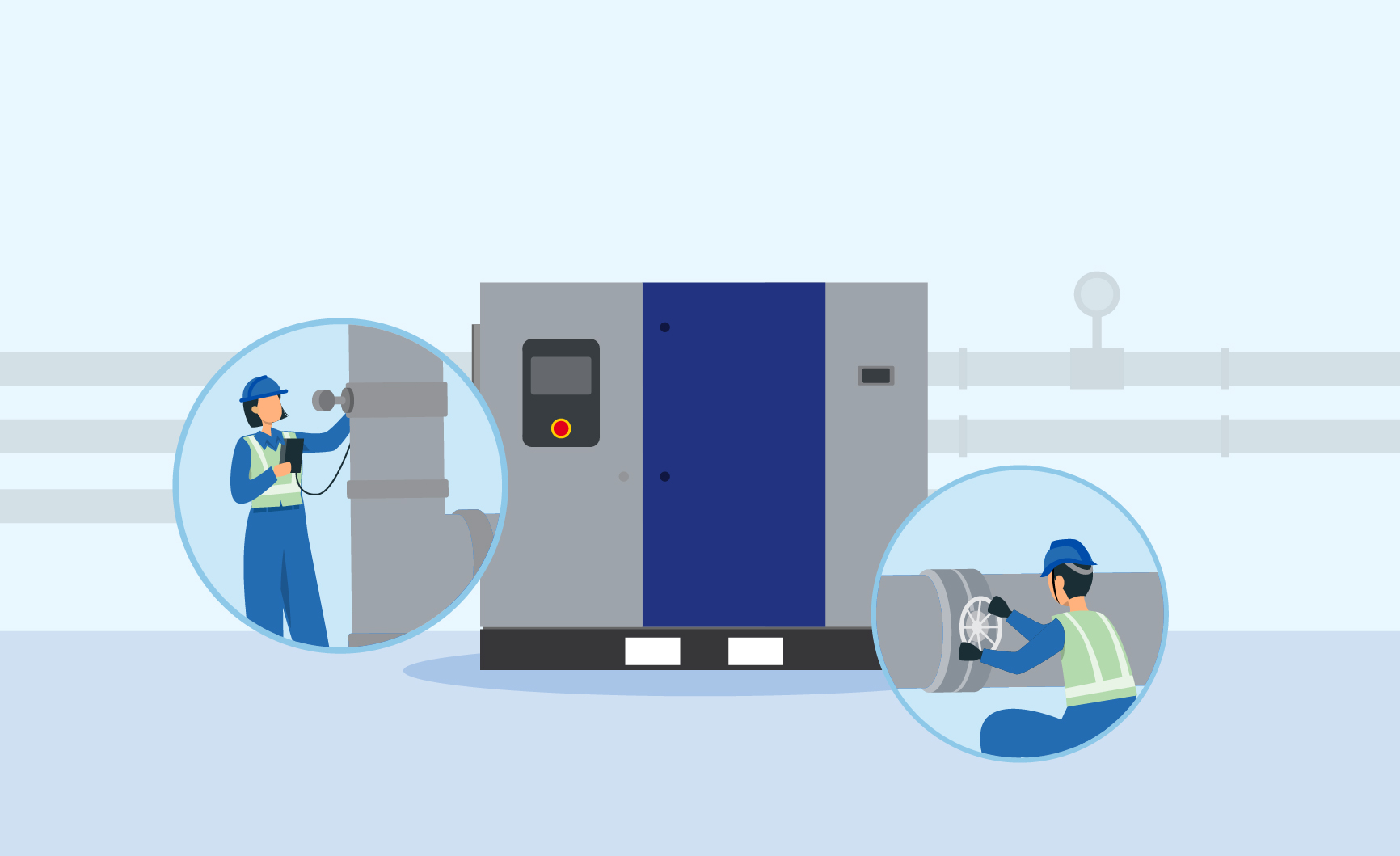 The cost of an air compressor leak